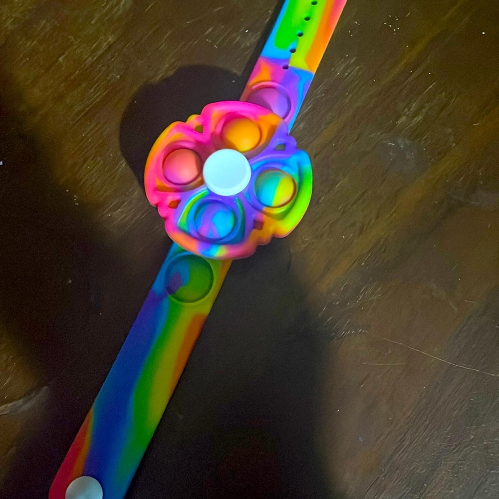 Pop-it watch/bracelet adjustable watch fidget toy/Decompression toy